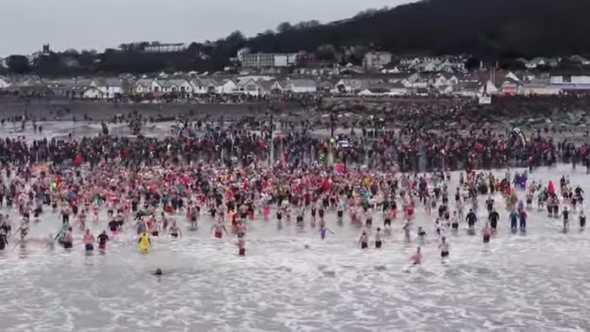 Westward Ho 2026 New Years Day Dip